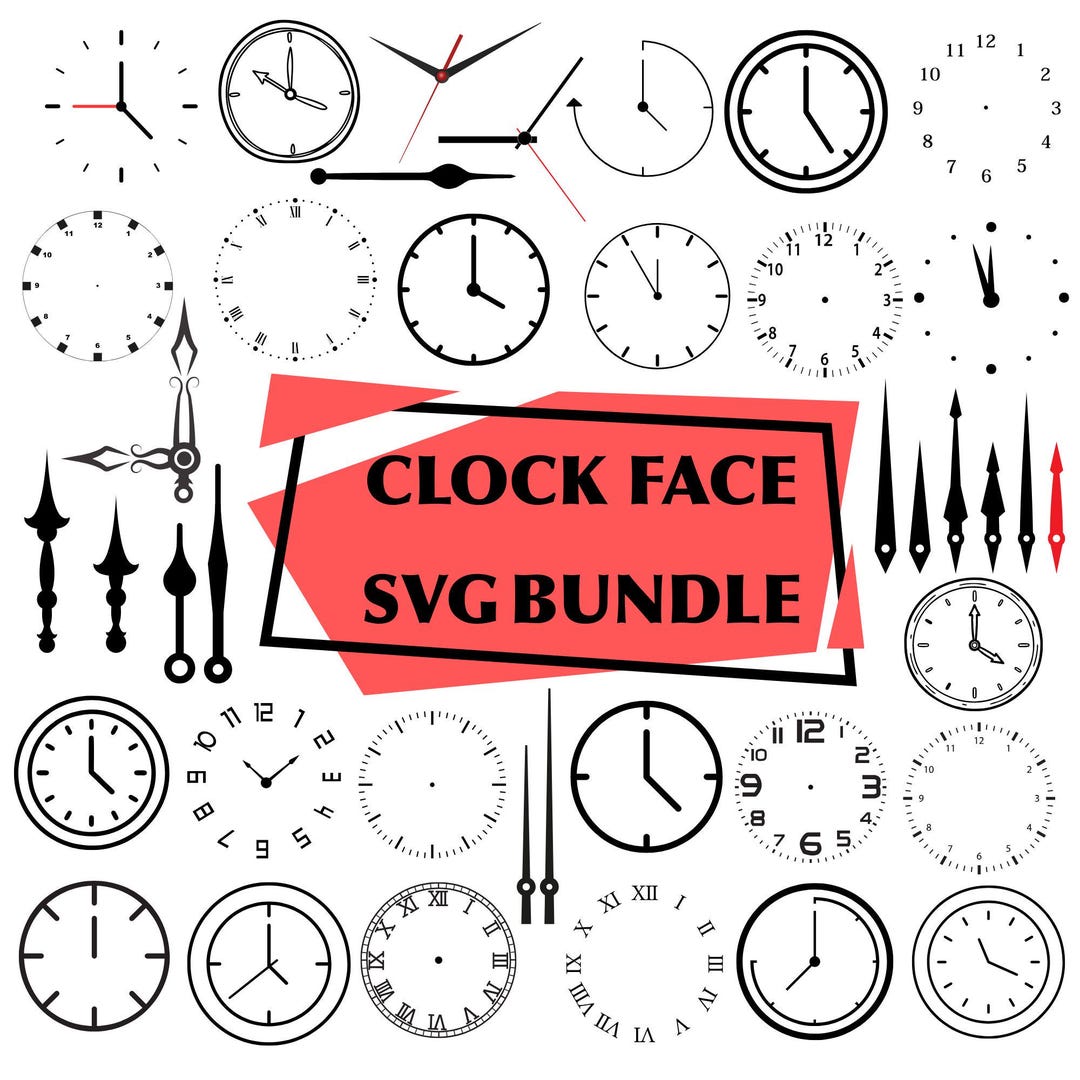 Clock Face SVG Bundle Modern Old Designs clipart digital Files clock-face-svg-bundle-modern-old-designs-clipart-digital-files