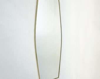 Vintage 60er Jahre Wandspiegel: Minimalistisch, Mid Century Modern