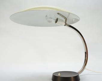 Vintage Bauhaus Desk Lamp – Mid Century Modern Adjustable Industrial Lamp