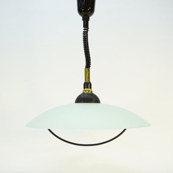 Vintage Pendant Lamp / Retro Hanging Light / Mid Century Modern / 80s / Scandinavian Design / Space Age / Vintage Ceiling Light / UFO Lamp