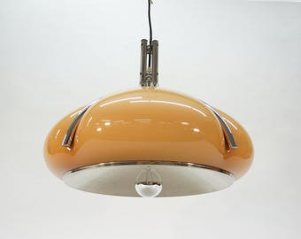 Rare Guzzini Quadrifoglio Pendant Lamp – Gae Aulenti, Vintage 1970s