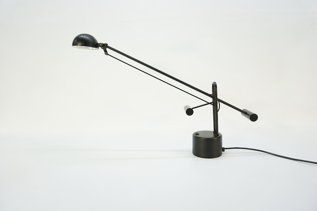 Vintage Counterweight Desk Lamp: Post Modern Articulated Crane Lamp - Etsy