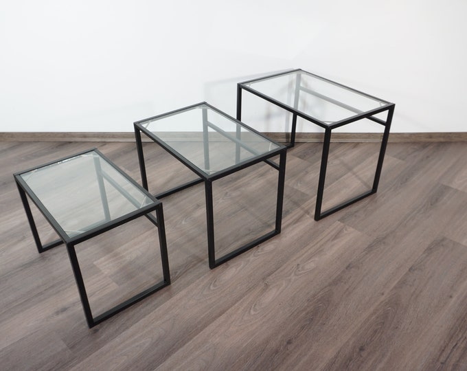 Vintage IKEA Nesting Tables / Set of 3 / Coffee Table / 70s / Mid ...