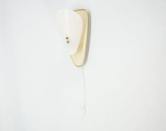 Vintage Wall Lamp / Mid Century Modern Space Age Sconce