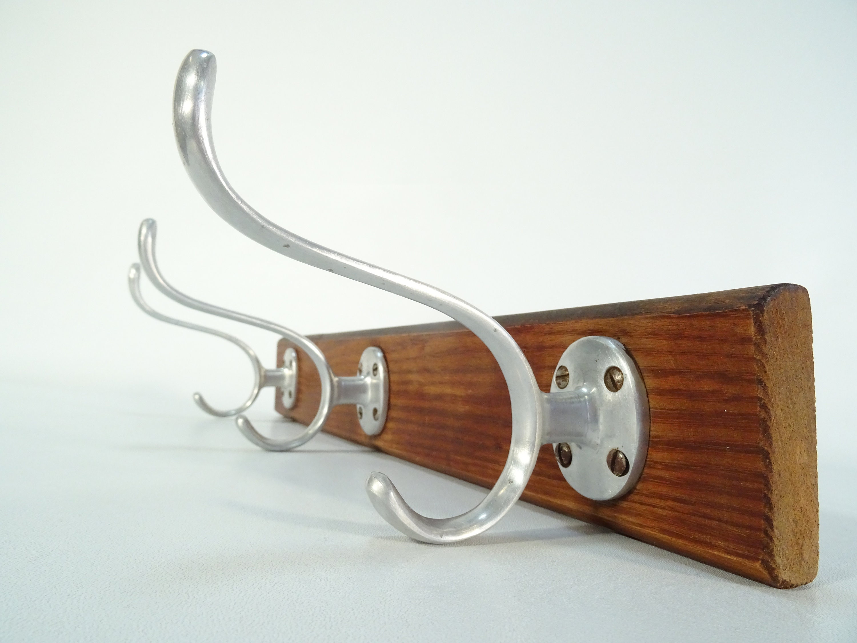 Vintage Wall Hooks / Metal Hooks / 50s / Vintage Wall Hanger / Etsy