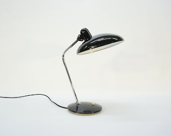 Vintage bureaulamp/Bauhaus tafellamp/Bauhaus lamp/jaren '50/industriële lamp/retro lamp/Mid Century modern/verstelbare lamp/MCM lamp