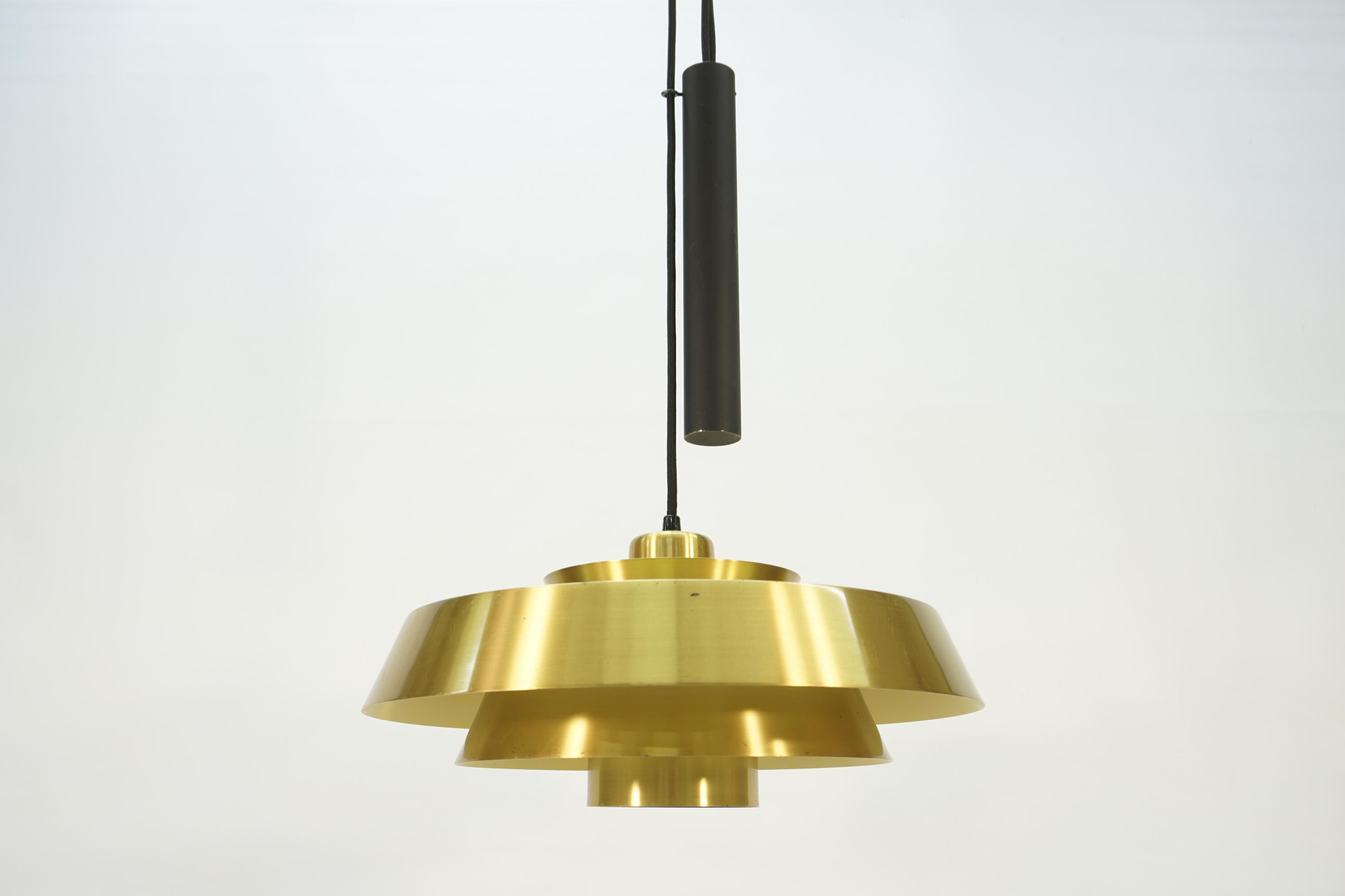 Vintage Nova Pendant Lamp by Jo Hammerborg for Fog Morup, 60s