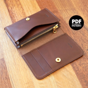 DIY Kit Leather Wallet, Make a Wallet, Handmade Leather Wallet Kit