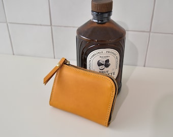 4" Mini Pocket zipper wallet Size (S)