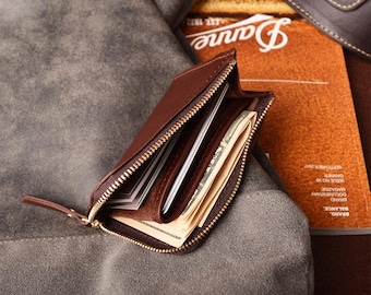 4.33”/11cm Pocket zipper card wallet Size (M) travel wallet