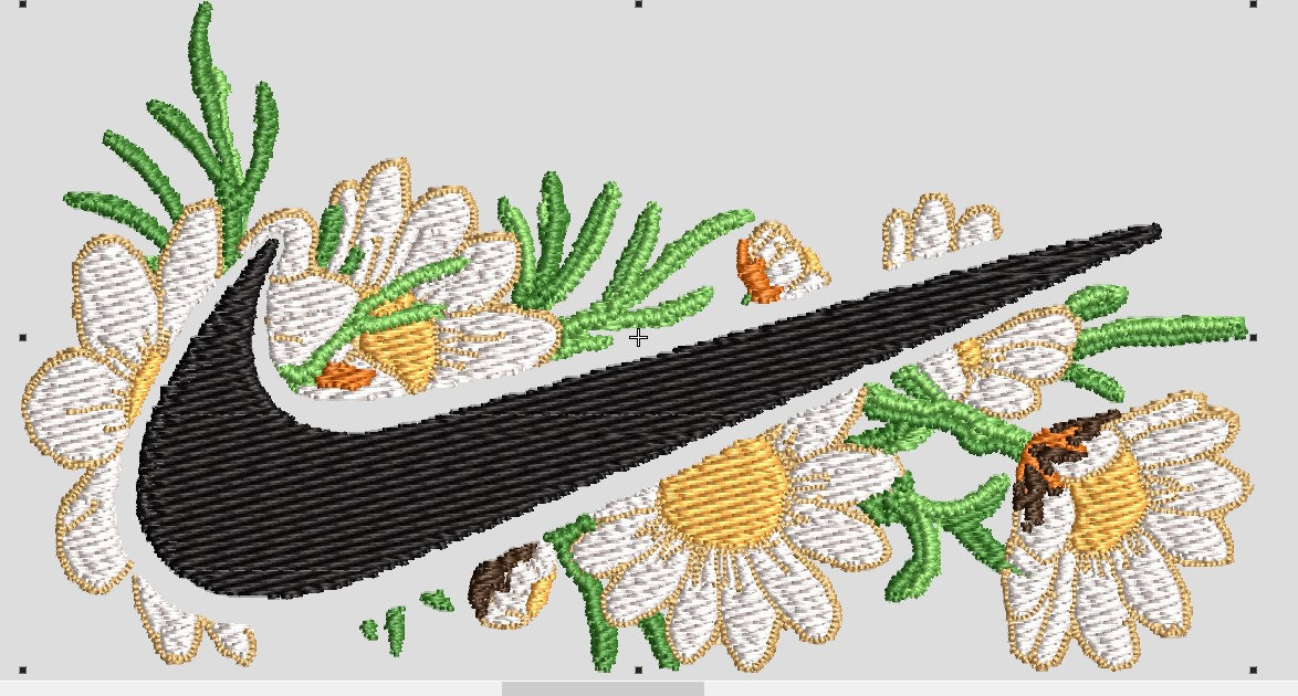 NIKE Embroidery Machine FILE Design Pattern Pes Jef Hus Dst Etsy