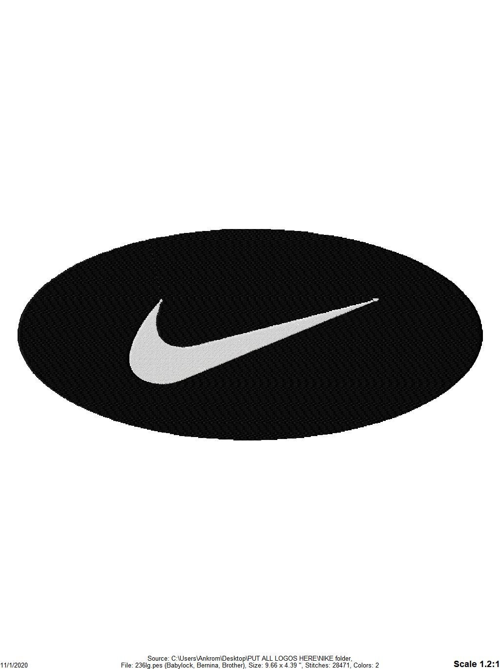 nike swoosh vector