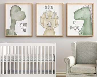 boys dinosaur room