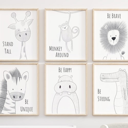 Bumpy Line Decals / Stripe Wall Decals / Striped Walls / Bumpy Etsy