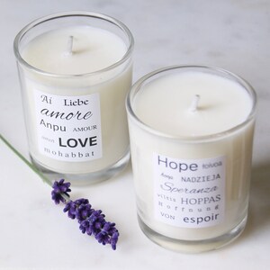 Love candle Soy Wax Candle image 3