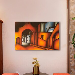 Oil painting on canvas One of a kind Abstract original artwork, Handmade Living Room Wall Art, Original colorfull canvas art home decor
