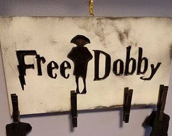 Free Dobby laundry room sign
