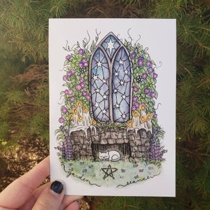 Stampa Witch's Alter Garden Seance