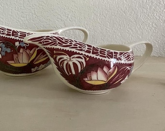 ヴァーノンキルンズ「ル・ラニ」サンマリノ型グレイビーボートまたはクリーマー