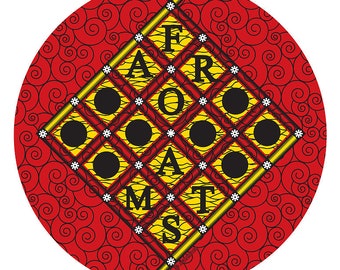 CHECKERS 12" vinyl record slipmat