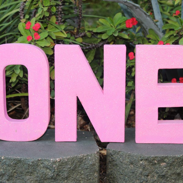 Paper Mache Letters Etsy