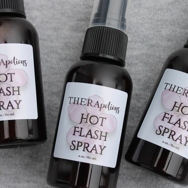 Hot Flash Spray Etsy
