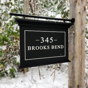 Custom Estate Signage Painted Wood Sign Blade Sign Storefront Signage Business Signage Property Signage Cottage Sign Driveway Sign Farm Sign