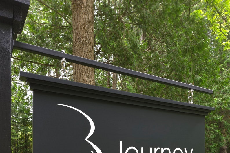 1" powder coated steel sign bracket, hanging bracket for large sign, square steel powder coated hanging sign bracket, sign hanger, hanging bar for sign, hanging sign bracket