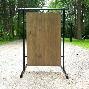 Sandwich Board 2-sided Custom Pipe Frame Portable Sign Personalized ...