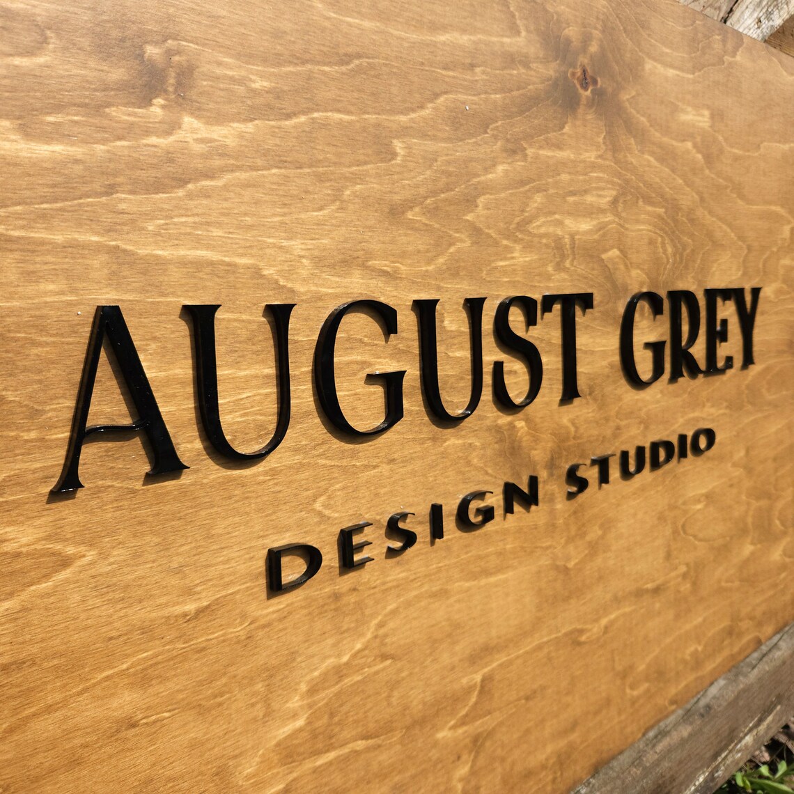 Custom Blade Sign 2-sided Estate Sign / Business Sign / Farm Sign ...