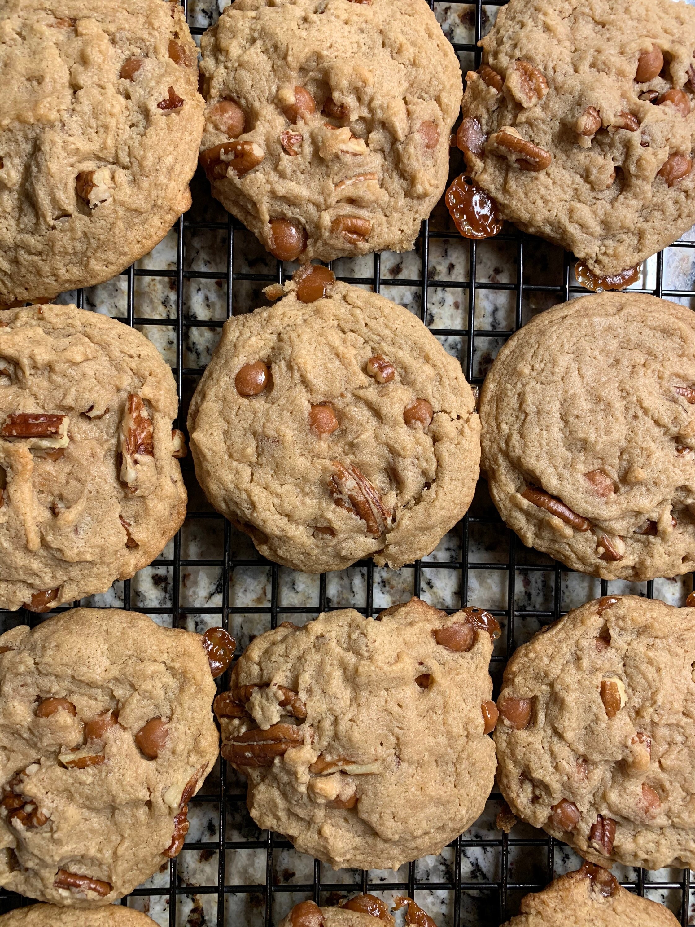 Vegan Turtle Cookies