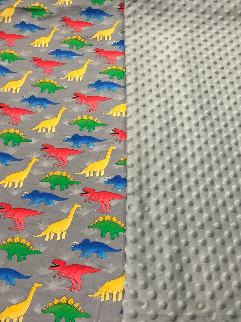 Dinosaur Baby Blanket Baby Boy Blanket Baby Boy Shower Gift Etsy