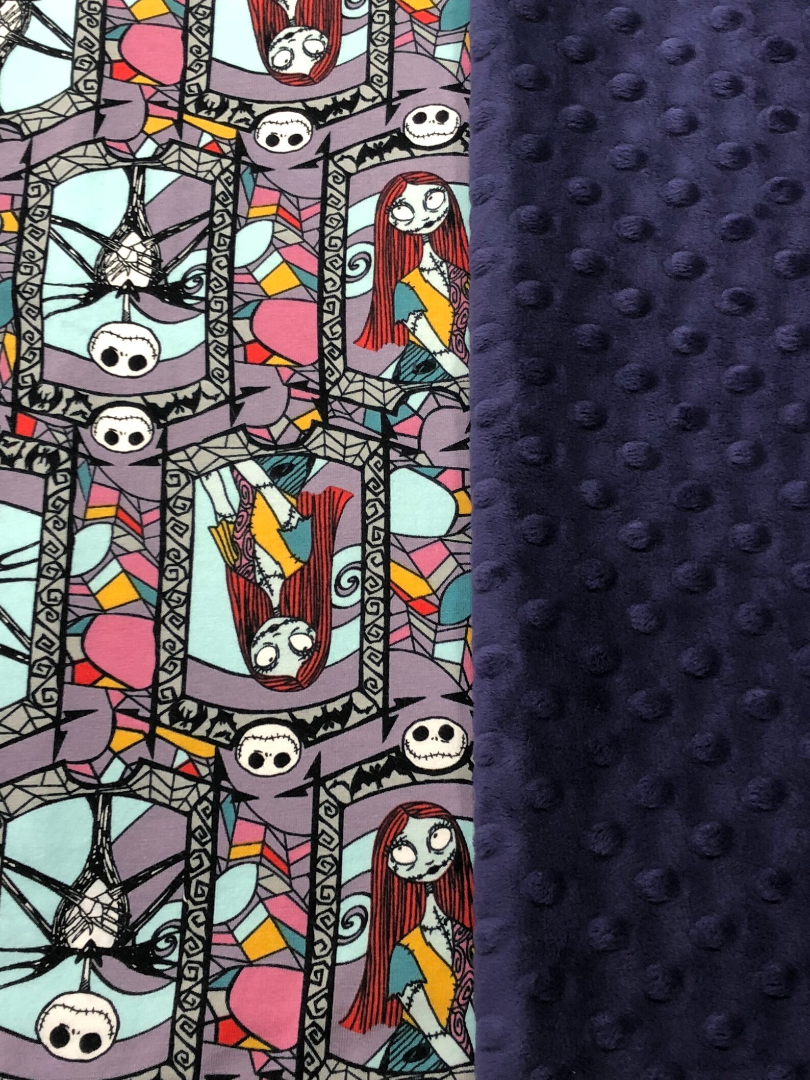 Nightmare Before Christmas Blanket Halloween Blanket Ghost Etsy