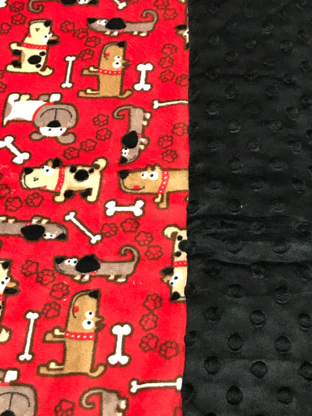 Dog Baby Blanket Baby Boy Blanket Gender Neutral Shower Etsy
