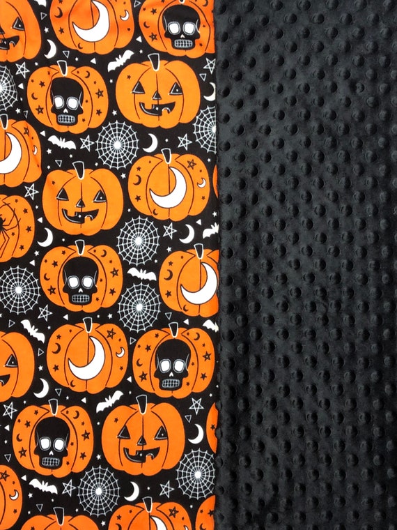 halloween baby blanket