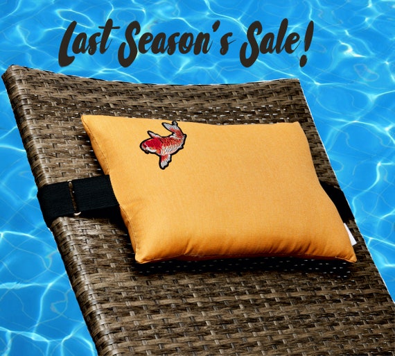 Ledge Lounger Pillow Koi Fish in Tangerine Dreams Etsy
