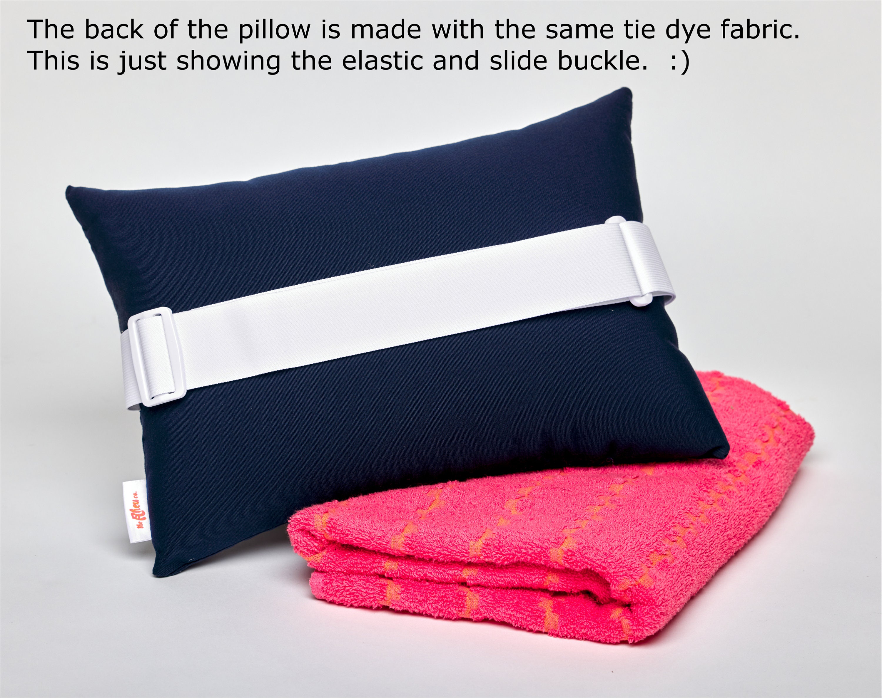 Outdoor Lounge Chair Pillow with adjustable elastic strap Etsy