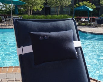 Patio Lounge Chair Pillow - Navy Does It