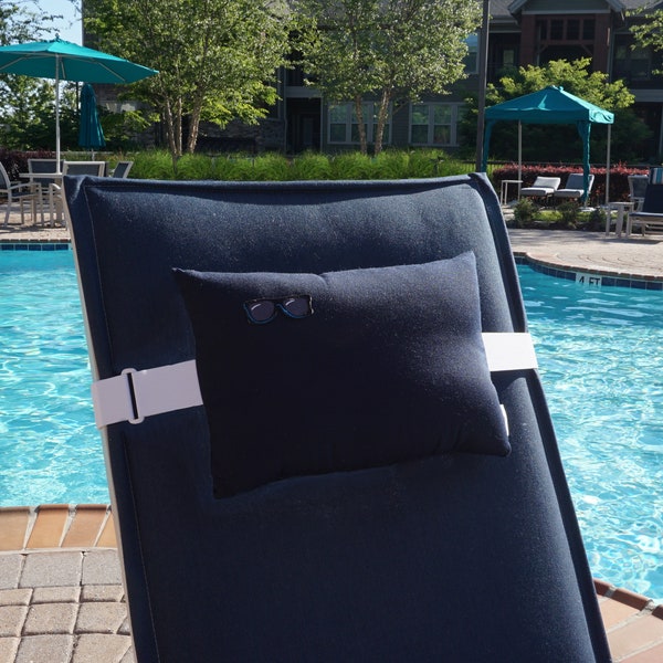 Patio Lounge Chair Pillow - Navy Does It