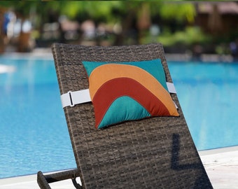 Outdoor Lounge Kopfstütze - Golden Rainbow
