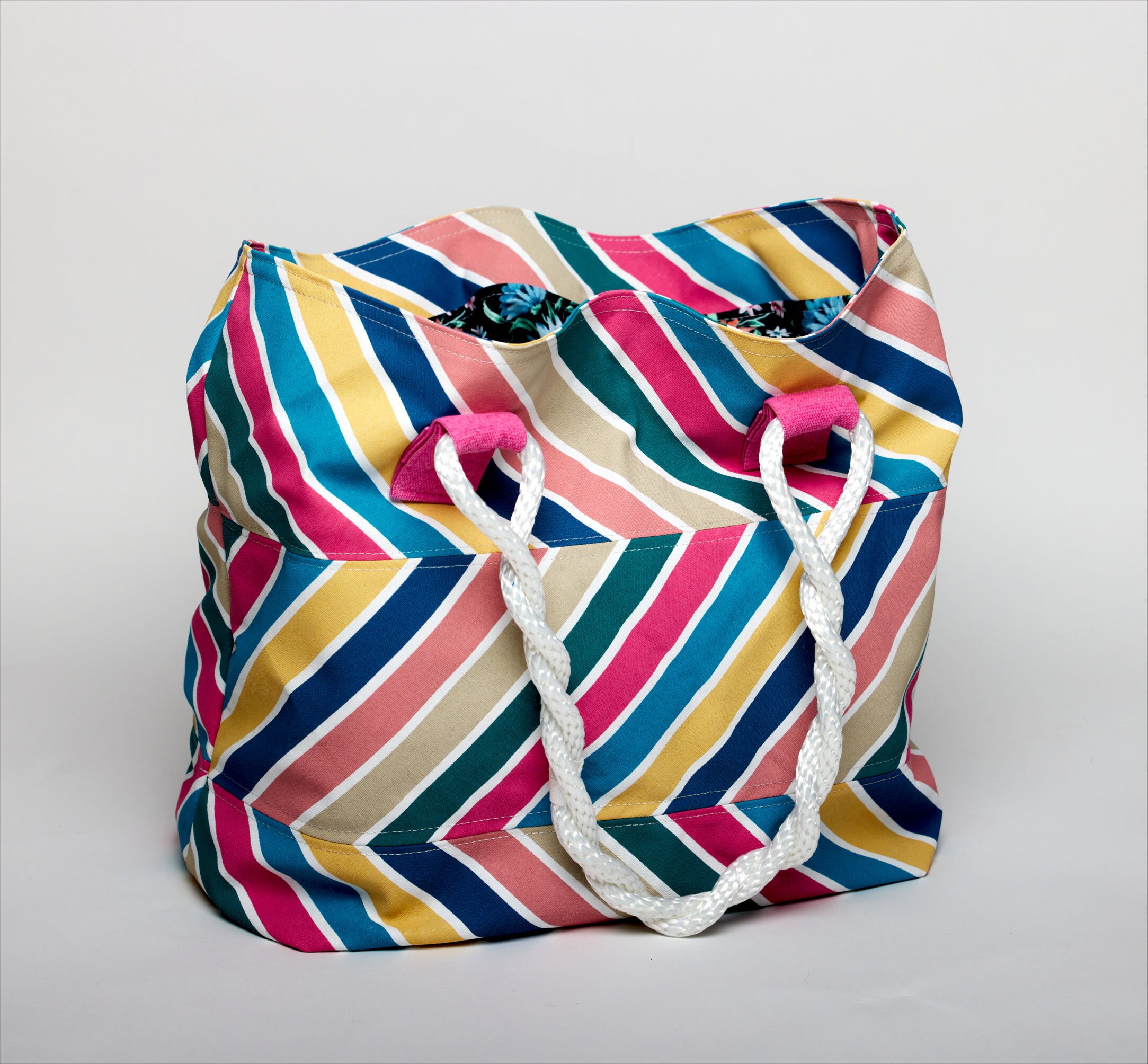 Tote Beach Bag Candy Land - Etsy UK