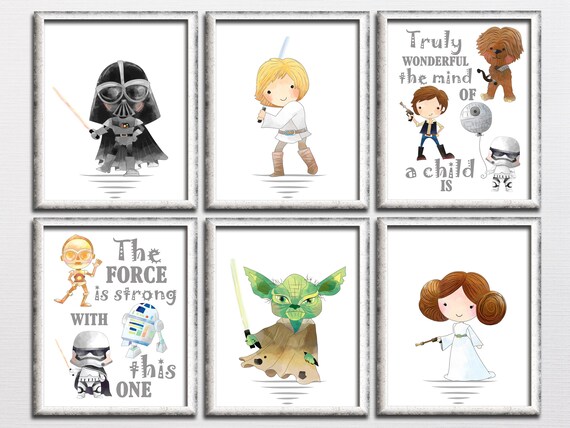Star wars nursery printable artwork established, star wars children house wall artwork, printable nursery Yoda prices, the tension is impressive decor down load photograph about Printable Star Wars named Star wars nursery printable artwork established, star wars small children place wall artwork, printable nursery Yoda prices, the tension is potent decor down load