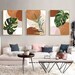 Boho decor set of 3 prints, boho wall decor, download, mid century modern wall art, boho print set, terracotta neutral prints, minimalist 