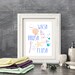 Mermaids Girls Bathroom Printable Art Set Download Mermaids - Etsy