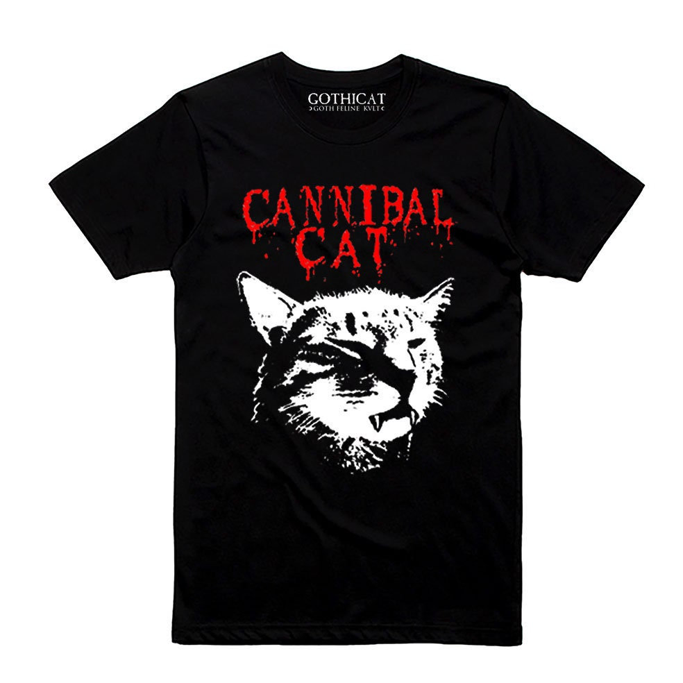 Discover Cannibal Cat Tshirt T shirT