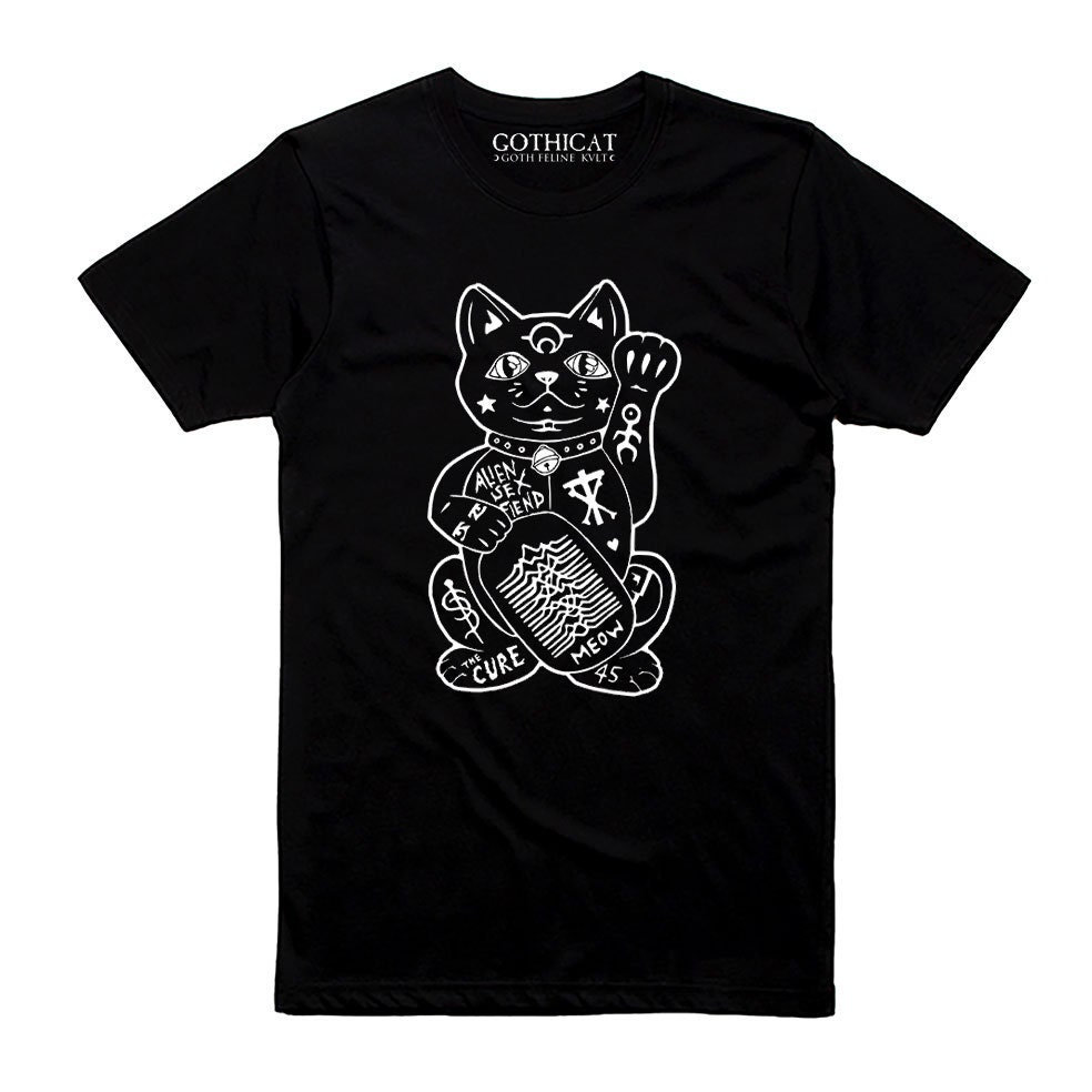 Discover Neko Goth cat Tshirt