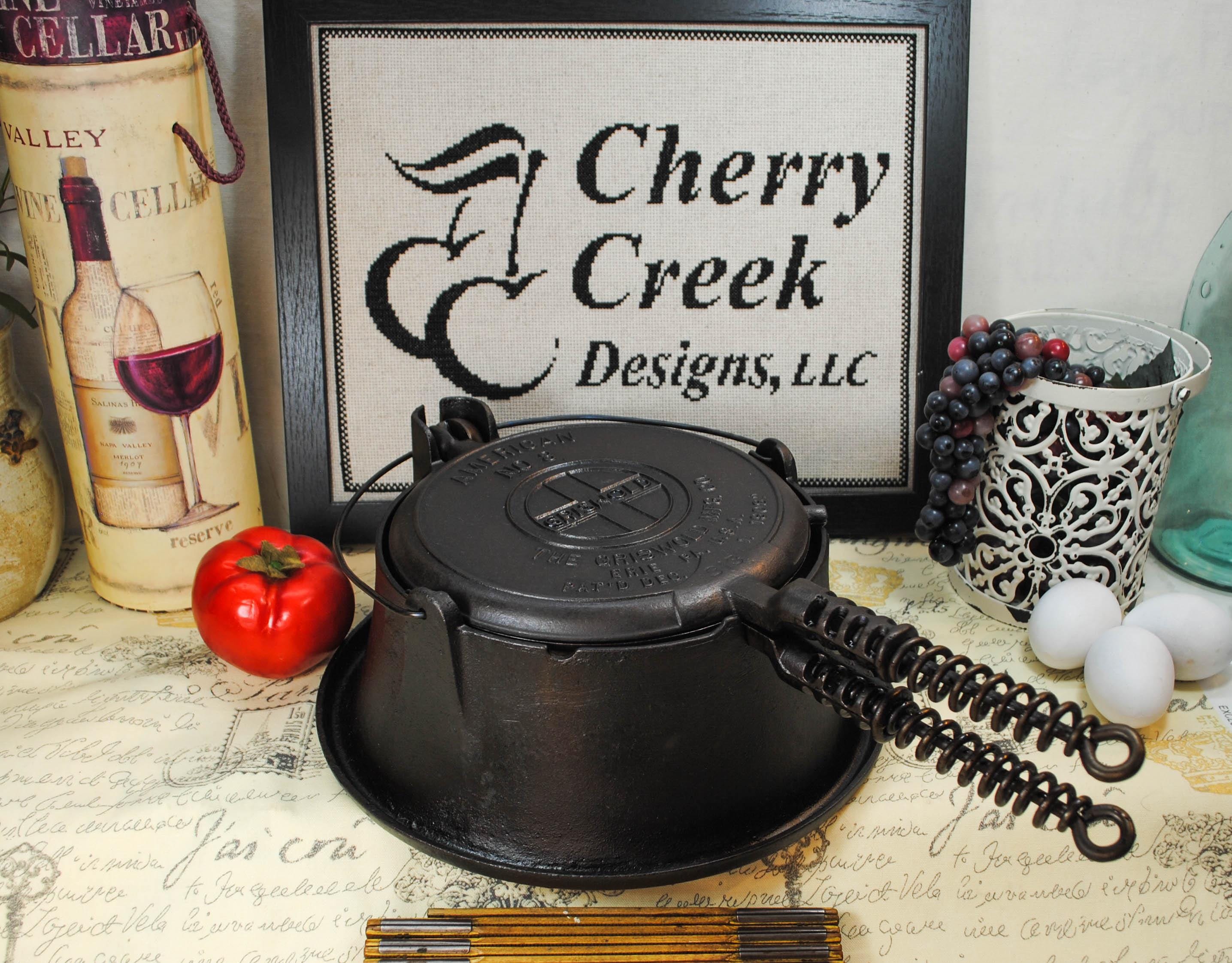Griswold Waffle Iron No. 9 - Etsy