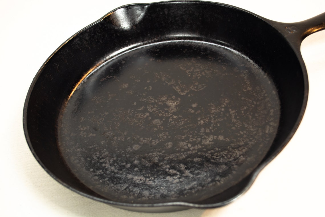 BEAUTIFUL Unmarked Griswold No. 8 Skillet C/n 755A Cast Iron Etsy