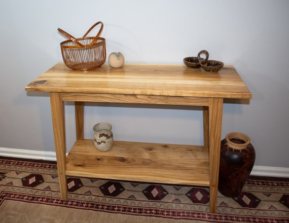 Handmade Side Table English Oak Console Table Sofa Table Side
