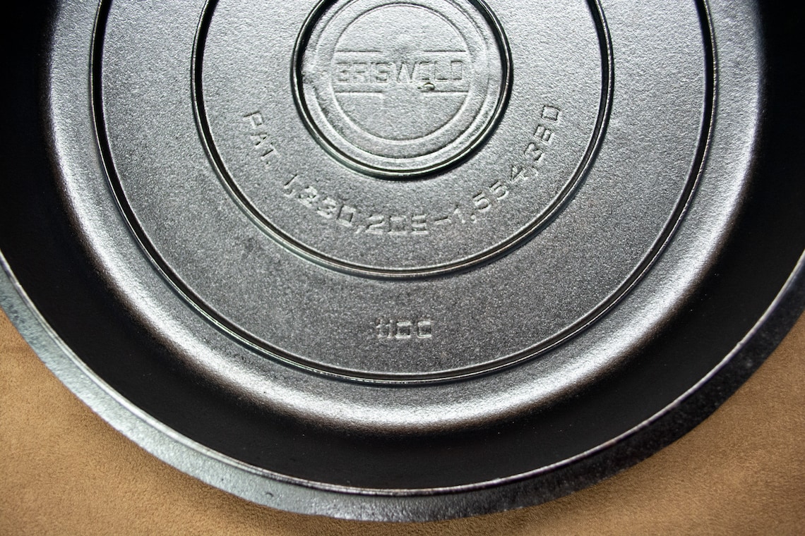 VERY RARE Griswold No. 10 Selfbasting Lid Large Logo C/n Etsy